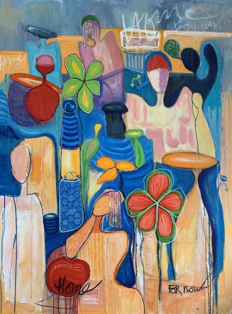 Home For Now (large painting)