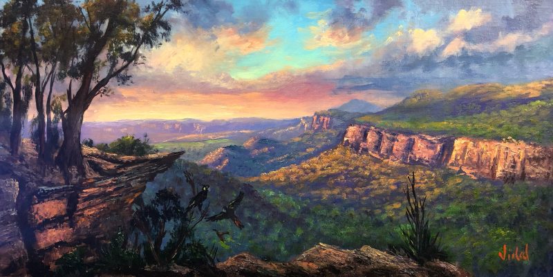 Sunset at Carnarvon Gorge QLD