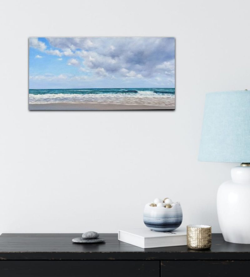 Quiet day at the beach