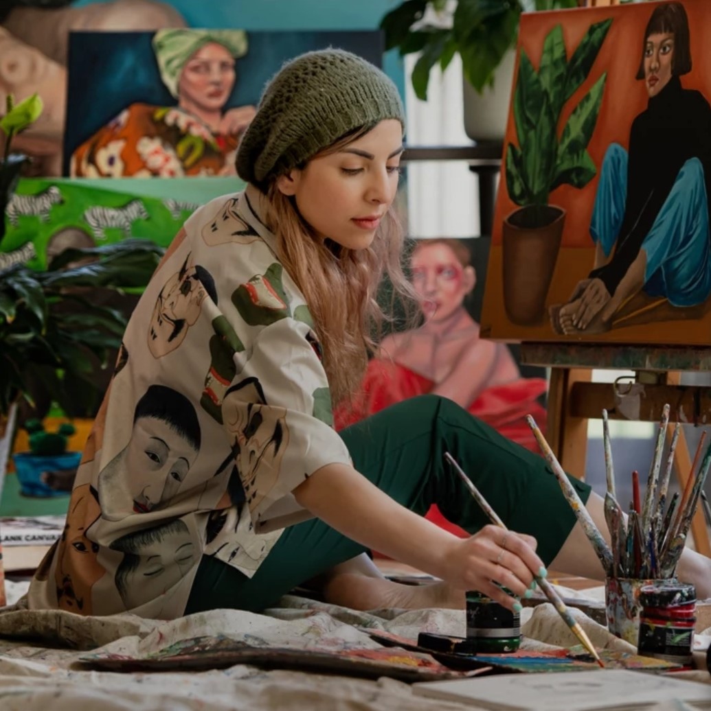 Anahita Amouzegar Art Melbourne Artist Art Lovers Australia