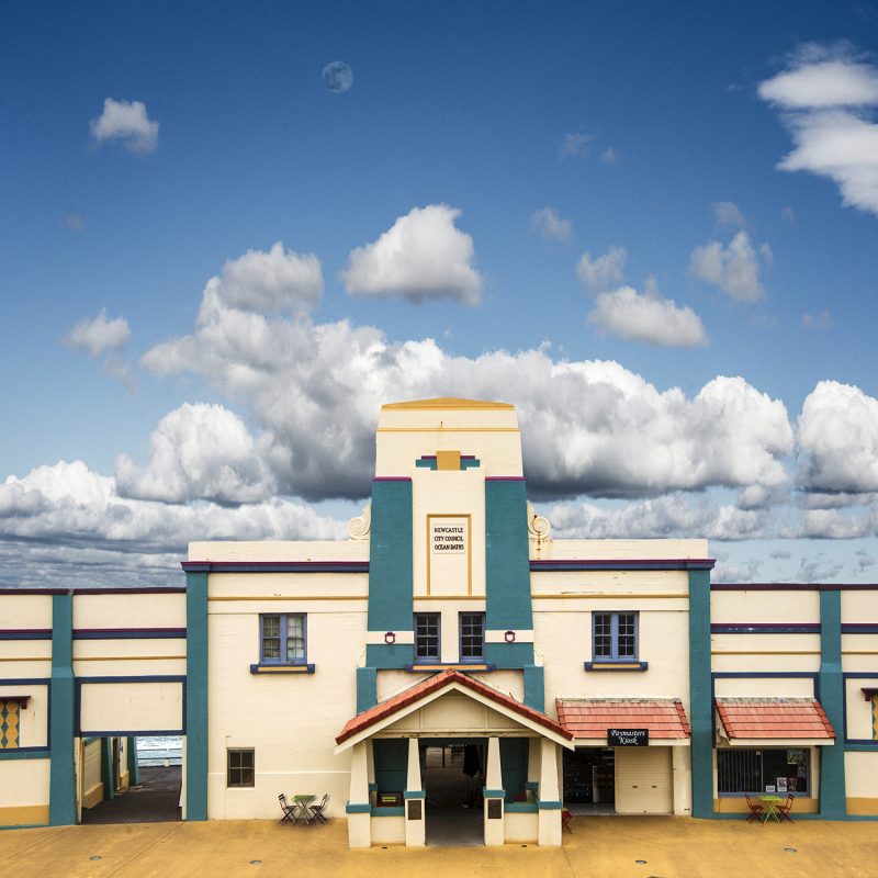 Full Moon at Newcastle Baths