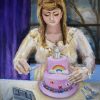 O'sullivan, Anne, 'the Unicorn Birthday Cake,' 40x30cm, Water Based Oil On Canvas, 2021