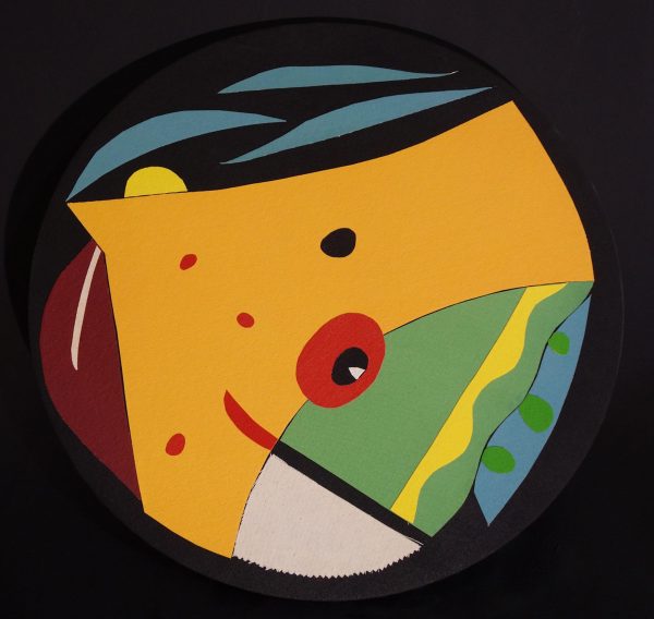 Stephen Baxter Colour Disk 2 H50 X W50 X D2cm Synthetic Polymer Paint On Canvas Art Lovers Australia