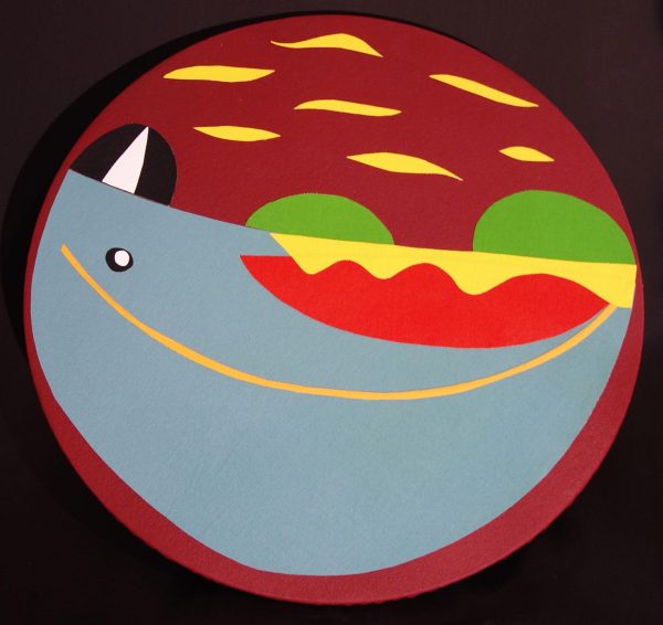 Stephen Baxter Colour Disk 3 H50 X W50 X D2cm Synthetic Polymer Paint On Canvas Art Lovers Australia3