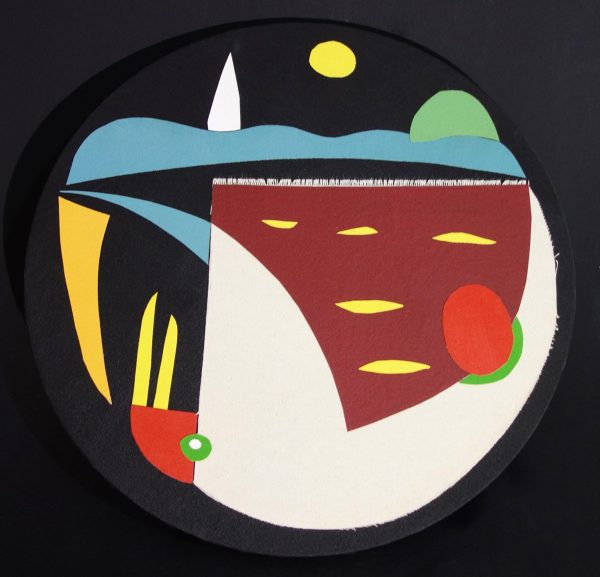 Stephen Baxter Colour Disk 4 H50 X W50 X D2cm Synthetic Polymer Paint On Canvas Art Lovers Australia4