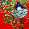 The Hummingbird. Carmen Delprat Art, Art Lovers Australia
