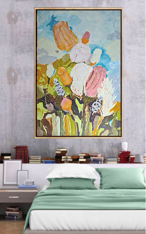 The air is laden with the scent of blossoms all around