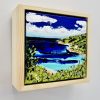 Blue Pearl Bay 2 Songbird Designz Deborah Lang Beach Bay Beachscene Canvas Wall Art Contemporary Coastal Hamptons Style 3