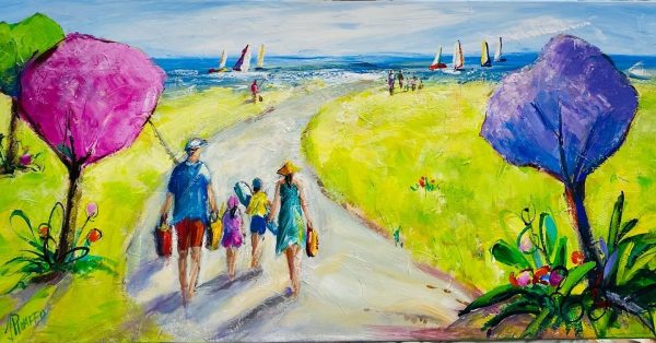 Family Day At The Beach 1