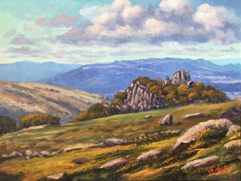 A view from Mount Kosciuszko