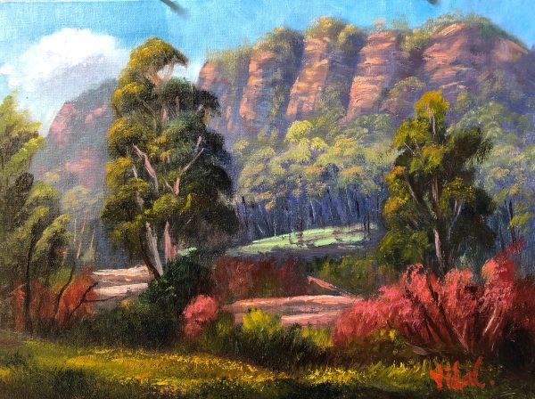 2022p3 Near Glen Davis Plein Air