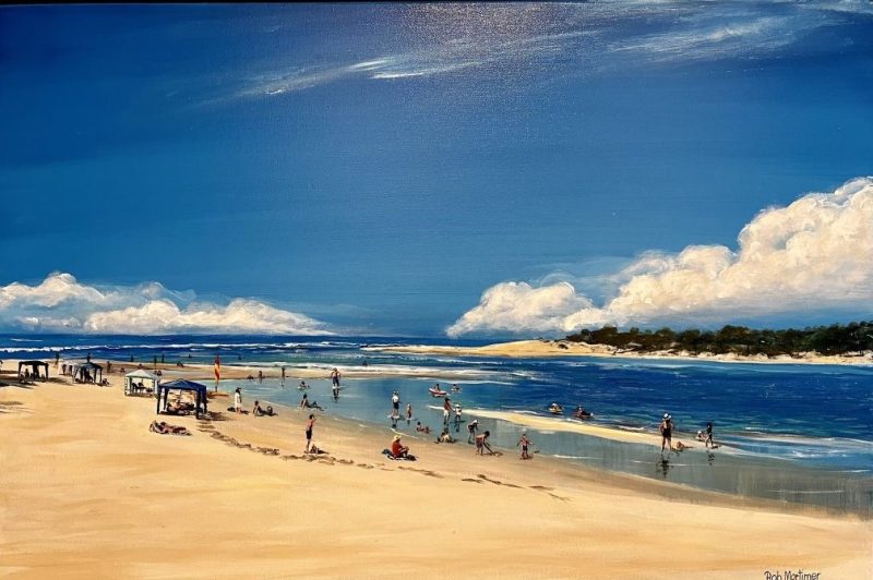 A summers day at the beach