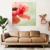 Abstract Anemone Flower Canvas Print Bernadette Meyers Art Lovers Australia