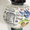 Art Lovers Australia Flower Power Person Urn Ceramic Close 5