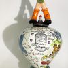 Art Lovers Australia Flower Power Person Urn Ceramic Front