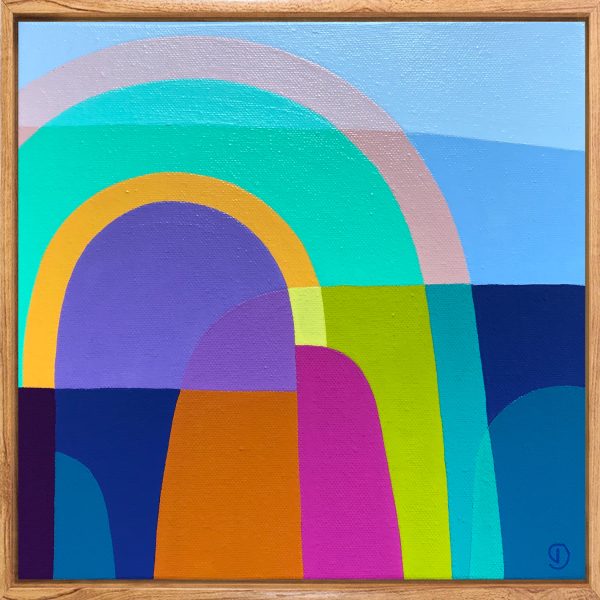 Charlotte De Pace Sea Change Study 6 Natural Frame Art Lovers Australia