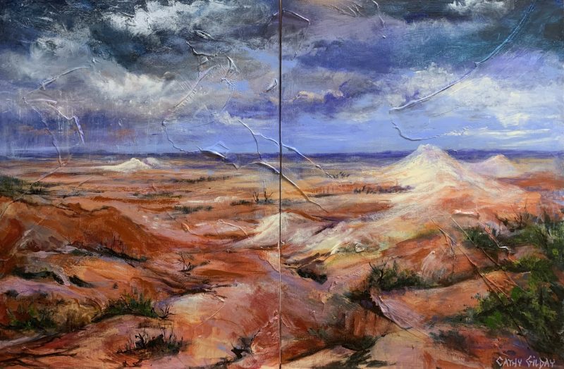 Coober Pedy Breakaways – Diptych