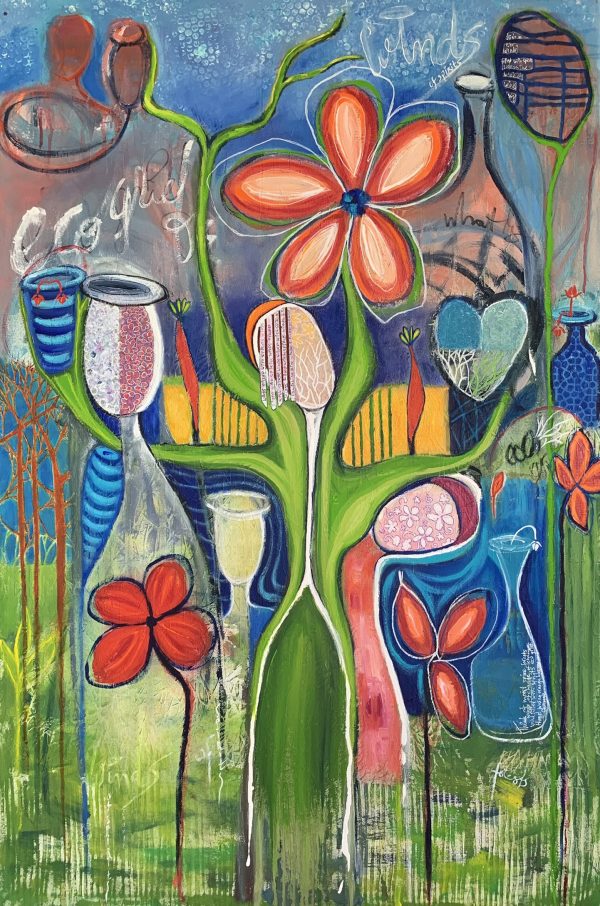 Marijke Lambregtse Winds Of Change And Spirits 79x119cm