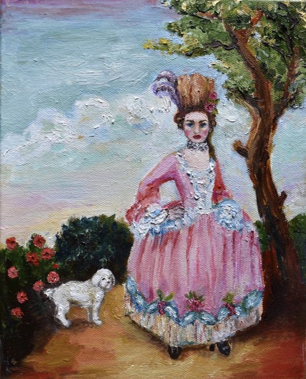 O'sullivan, Anne, 'confectionairre 2,' Water Based Oil On Canvas, 25x20cm, 2021