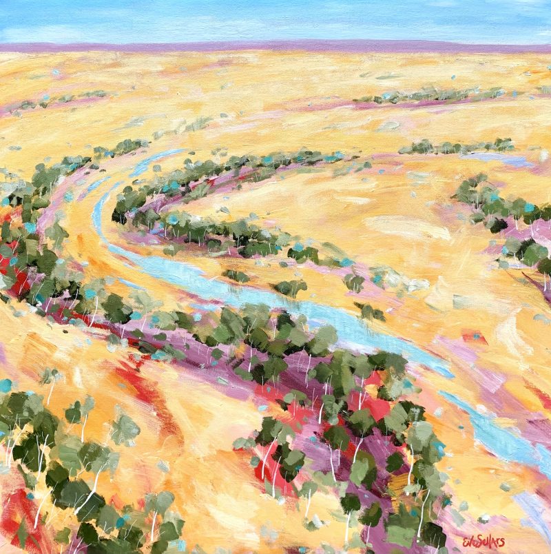 Sunburnt Country By Eve Sellars Art Lovers Australia Prize 2022