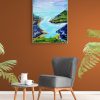 Warm Bright Sitting Room With Tropical Plants (3)