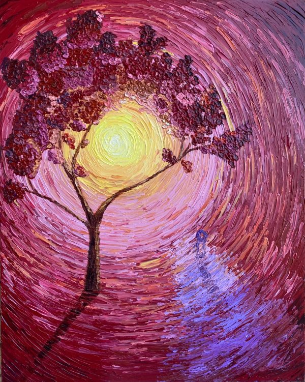 Xavier Guzaliya Vortex Acrylic Paint 76x61cm