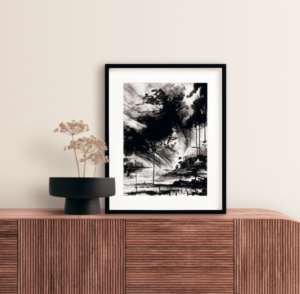 Blue Skies Mockup Joanna Greenwood Art Lovers Australia