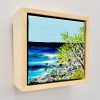 Little Cove Noosa Songbird Designz Deborah Lang Beach Bay Beachscene Canvas Wall Art Contemporary Coastal Hamptons Style 3