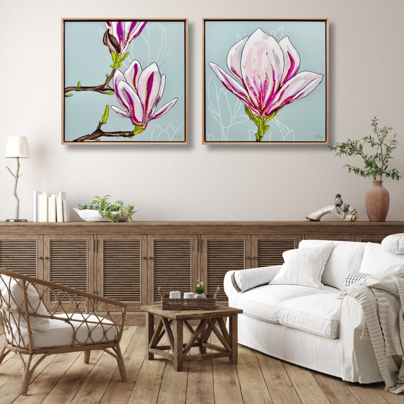 Magnolia – Diptych