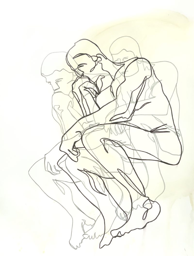 The Thinker, After Rodin