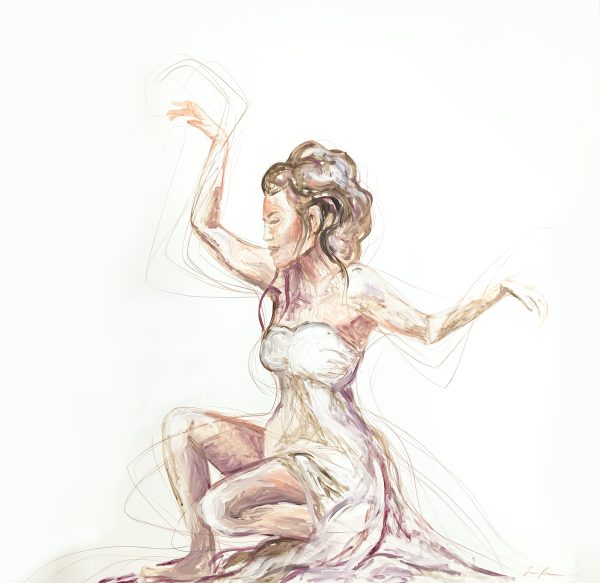 1.sydney Artist Leni Kae Like A Bird Portrait Modern