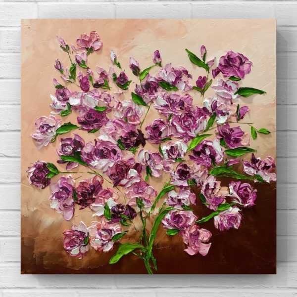 Anjana Rai Roses Blushing Art