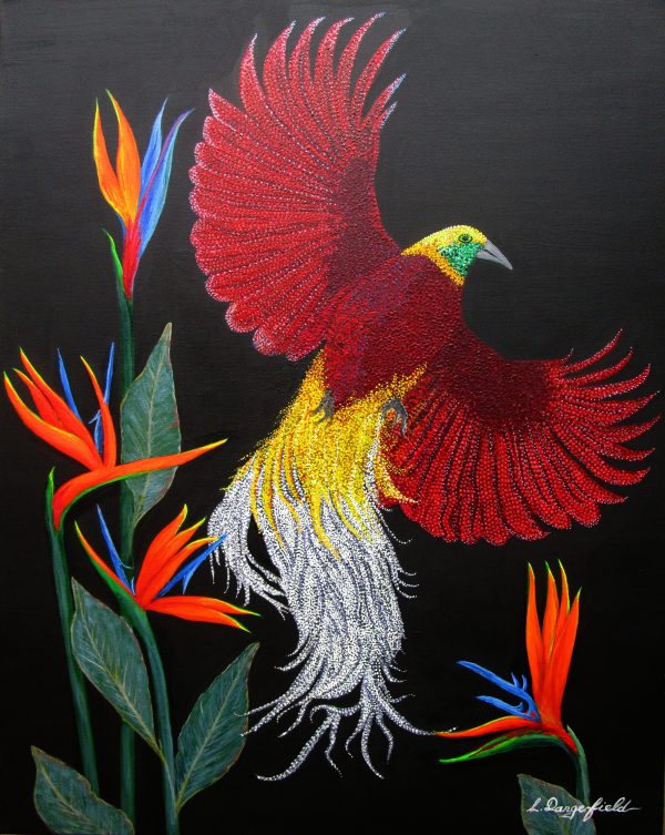 Bird Of Paradise Flora And Fauna