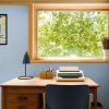 Bright Retro Style Home Office (1)