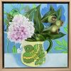 Cornwell Alicia Rhododendron And The Bird Vase Framed