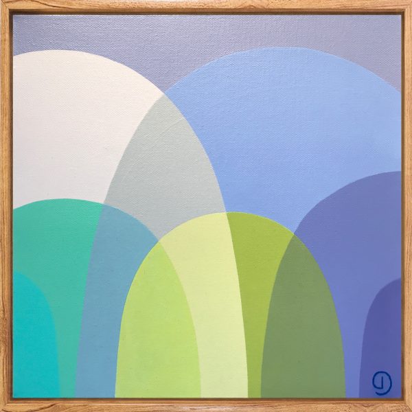 Charlotte De Pace Mood I Natural Frame Example Art Lovers Australia