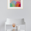 Charlotte De Pace Rainbow Eclipse Above White Chair Art Lovers Australia