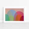 Charlotte De Pace Rainbow Eclipse White Frame Example Art Lovers Australia