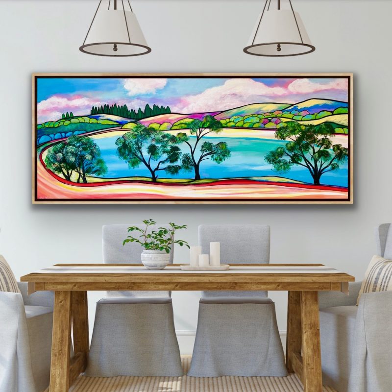 She-Oak Whispers – (framed large art)