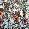 Honeyeaters And Gum Flowers By Nicola Cowie