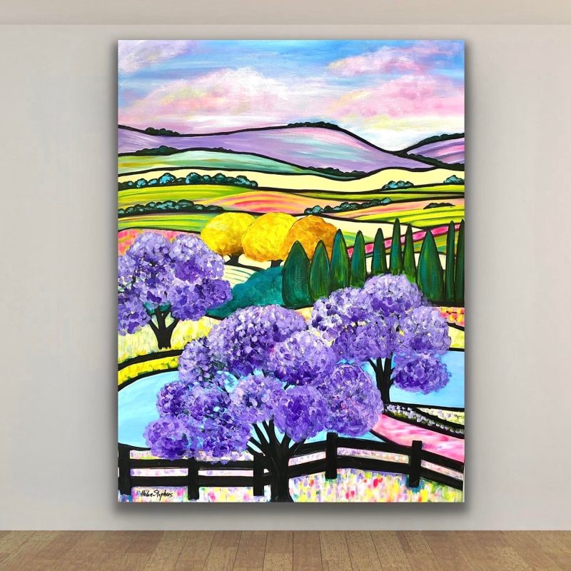 Jacarandas and Pink Roads