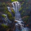 Kanangra Waterfall Oil On Linen Vidal
