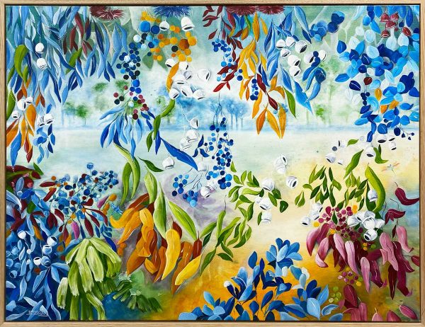 Natures Veil Framed Web