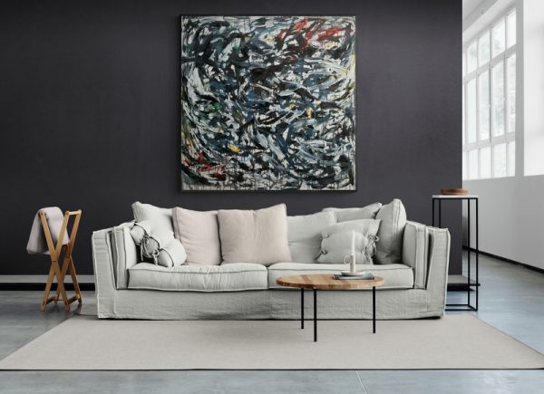 Open Plan Industrial Style Living Room(4)