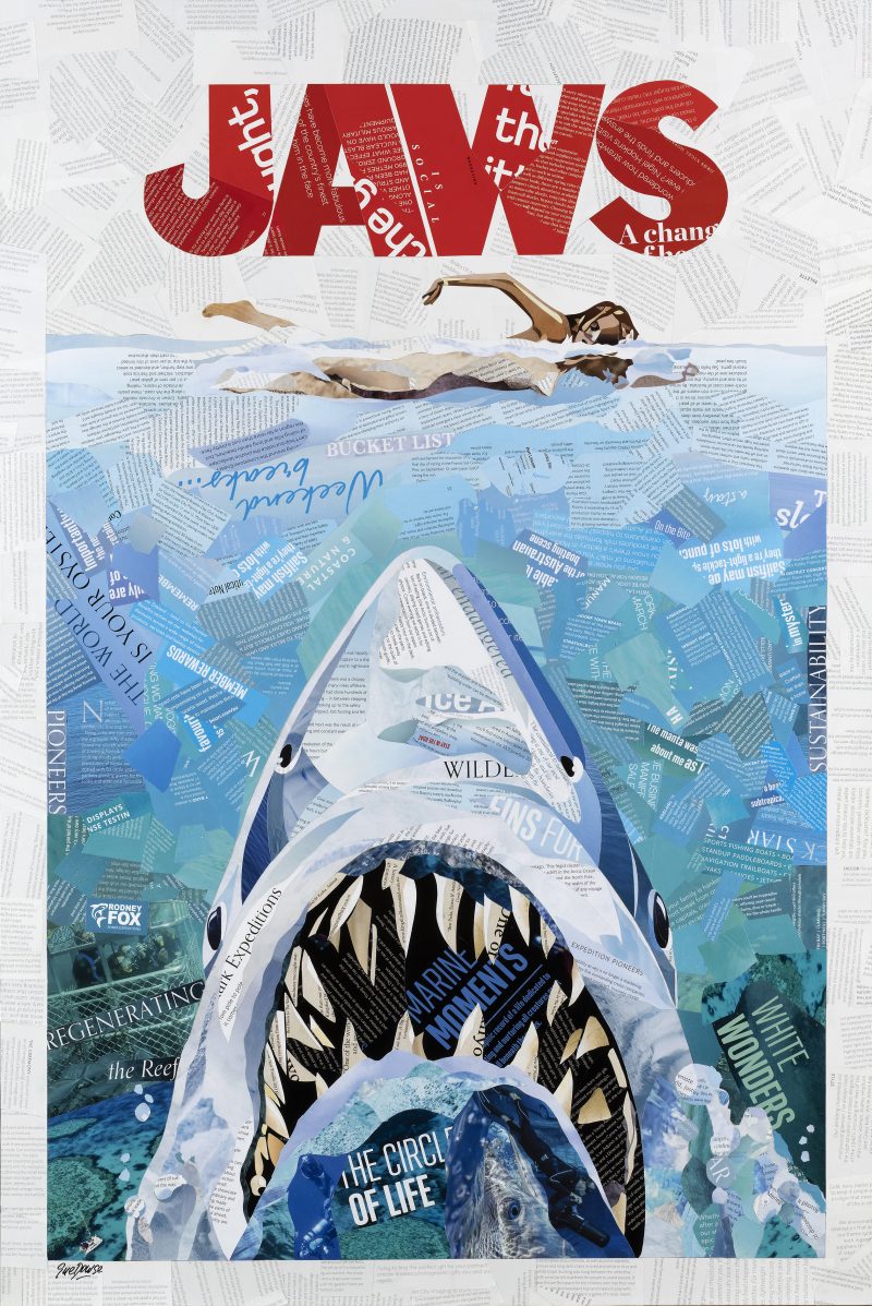 Jaws Movie Poster – Ltd Ed Giclee Print
