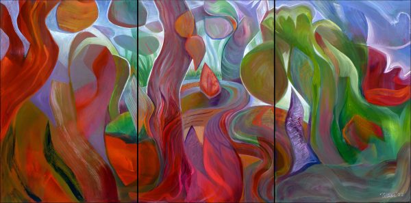 The Tear Triptych 8.2'22 Contrast