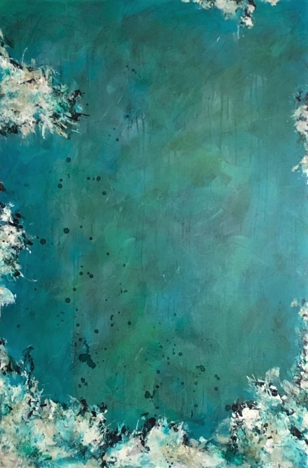 Modern Contemporary Abstract Art Michelle Nixon Global Warming