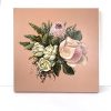 Pink Protea Cream Rose Original Painting