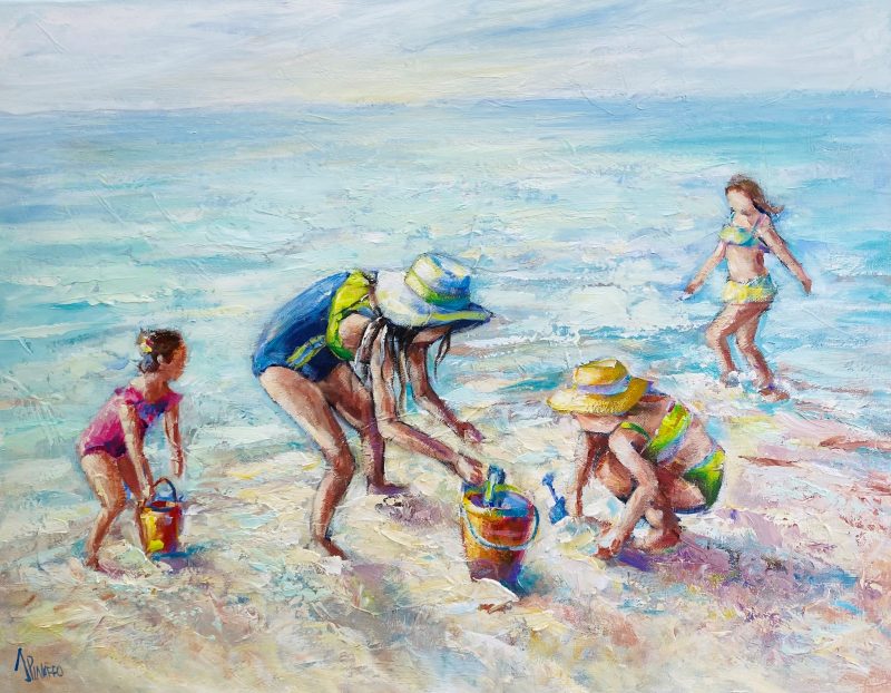 Summer fun at the beach