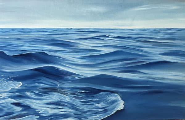 Alanah Jarvis Ocean Art Time To Reflect Sea Painting